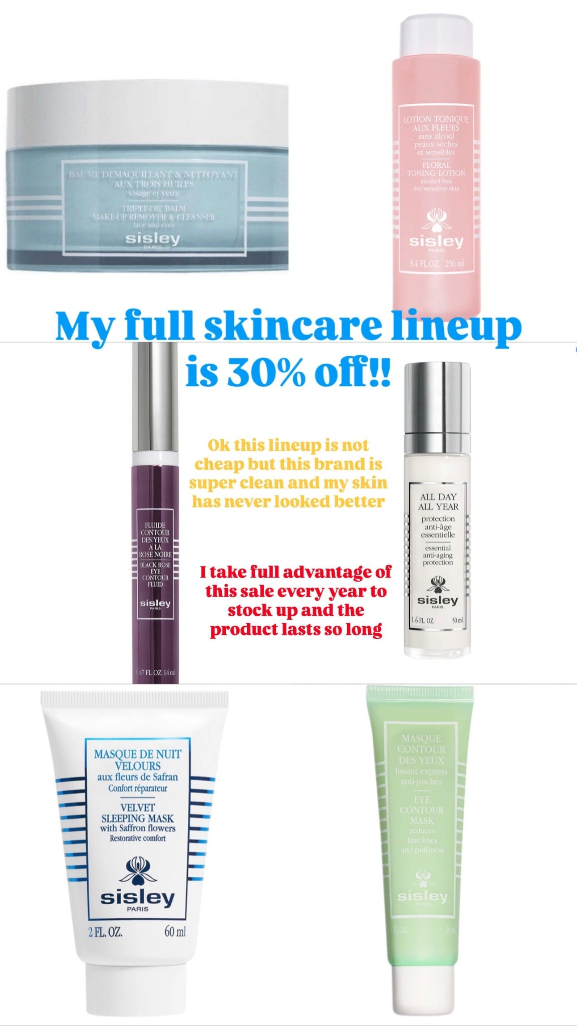This skincare line has transformed my skin!  I take advantage of this sale and stock up and the product lasts forever!! Super clean and feels amazing on your skin!  Ask me any questions!!  I linked all of my products as exact in here  

#LTKCyberWeek #LTKselfcare #LTKBeauty