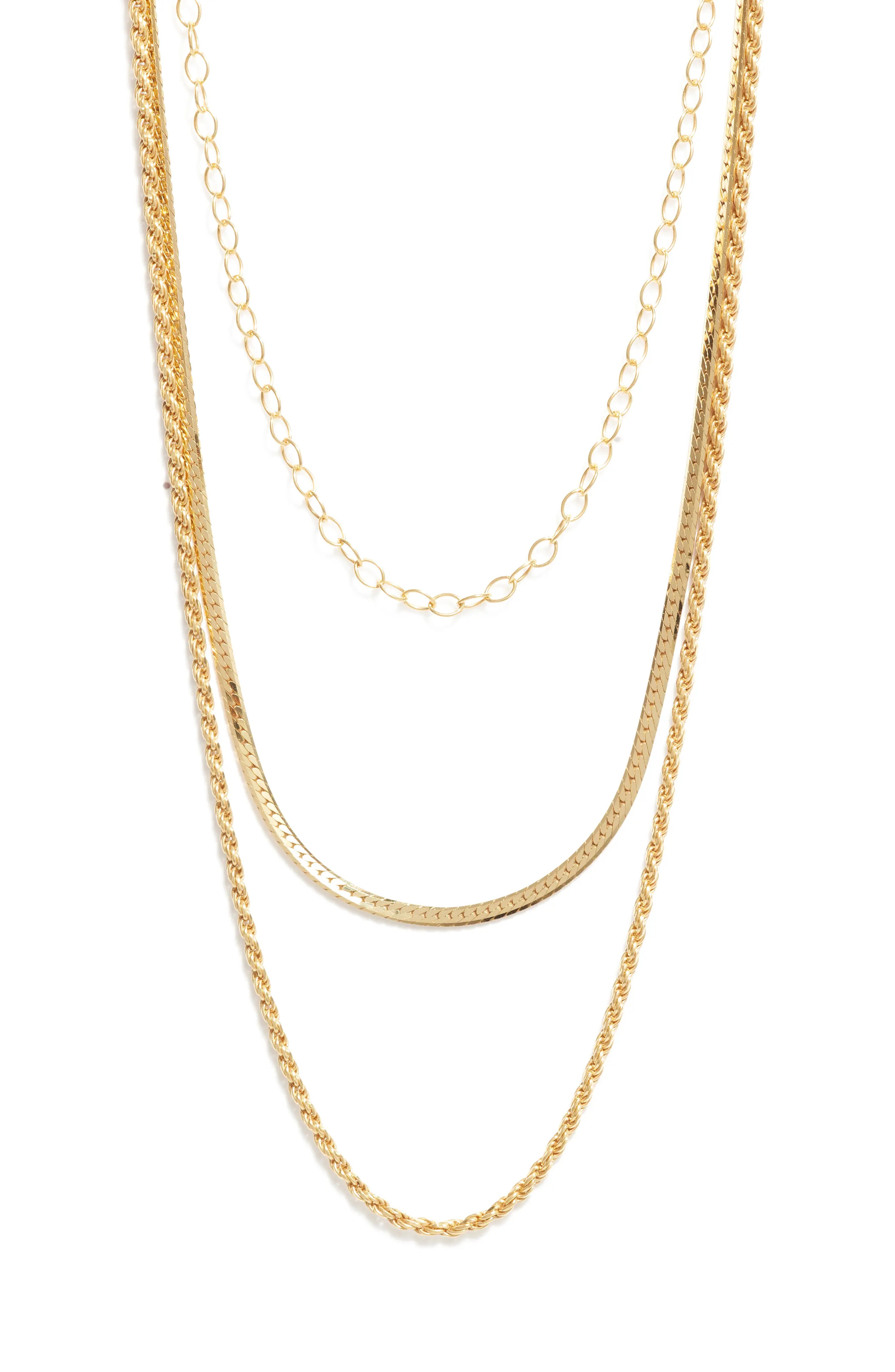 Gold chain necklaces | Nordstrom | Nordstrom