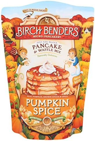 Birch Benders Pancake and Waffle Mix Pumpkin Spice 16 Ounces | Amazon (US)