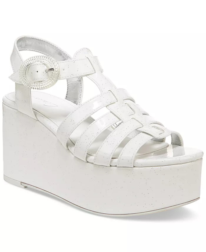 Circus NY Golda Fisherman Platform Wedge Sandals | Macy's
