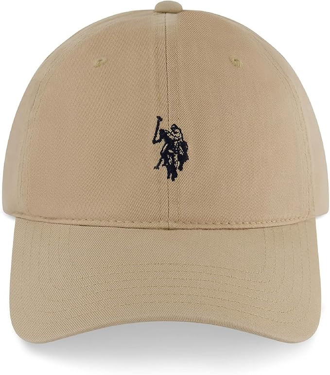 U.S. Polo Assn. Small Polo Pony Logo Baseball Hat, 100% Cotton, Adjustable Cap | Amazon (US)