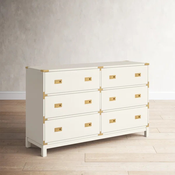 Dania 6 Drawer 59.75'' W Double Dresser | Wayfair North America