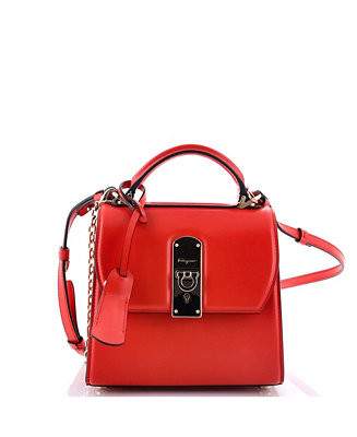 Small Boxyz Top Handle Bag Leather | Macy's