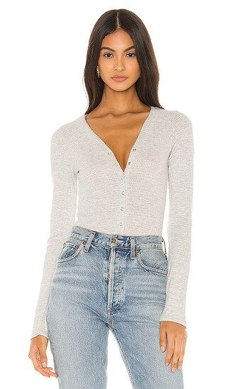 Keep Your Cool Bodysuit in Grey | Revolve Clothing (Global)