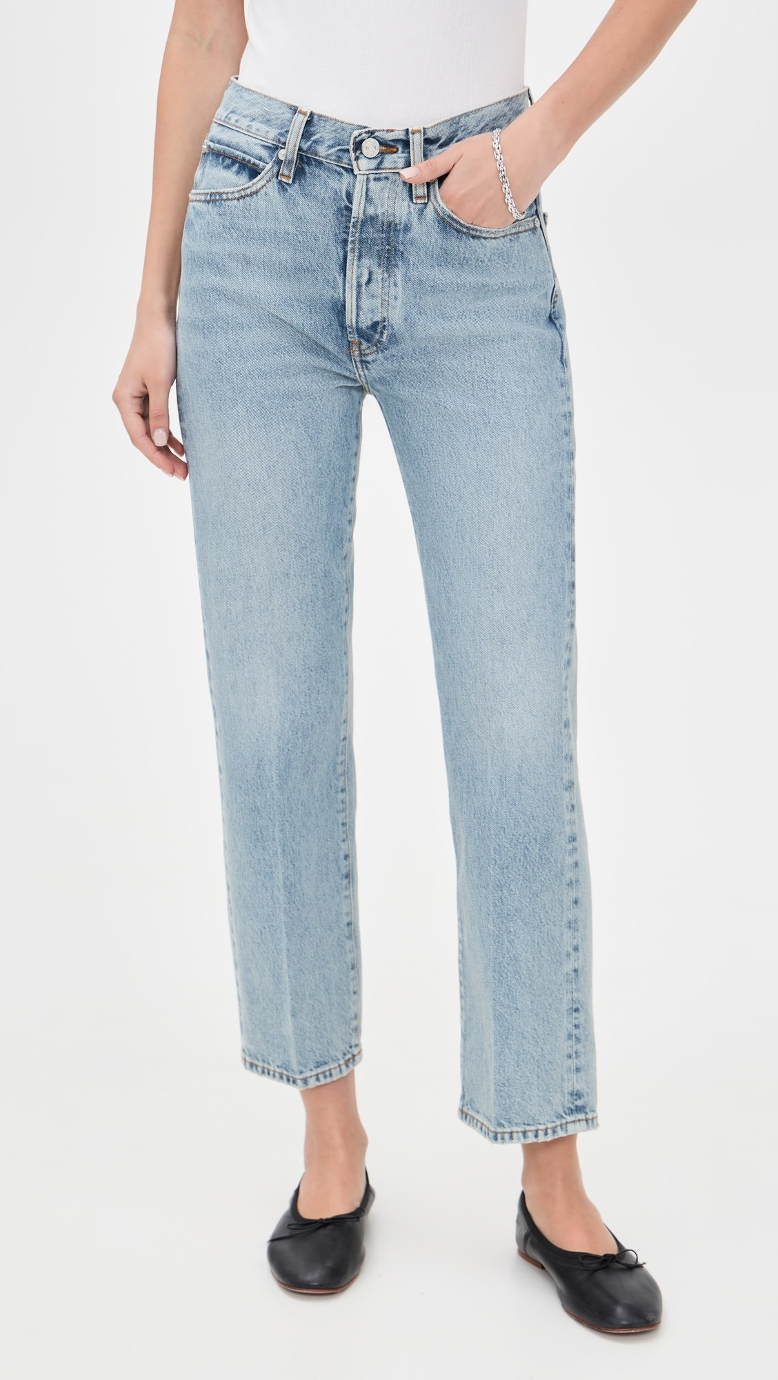 The Vertical Crop Jeans | Shopbop