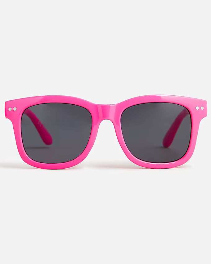 Girls' wayfarer square sunglasses | J.Crew US