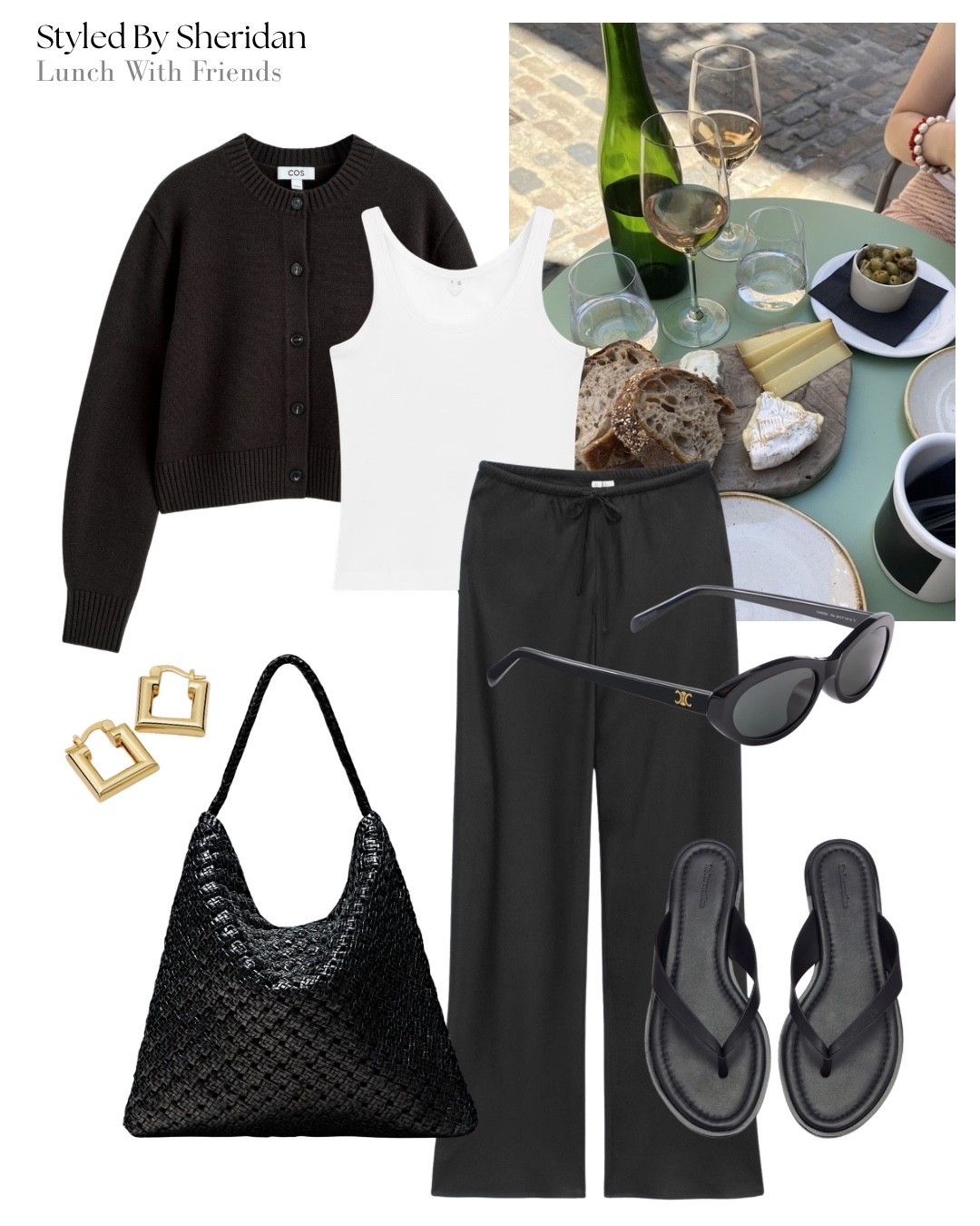 Transitional knitwear look styling black satin trousers

#LTKuk #LTKautumn #LTKstyletip