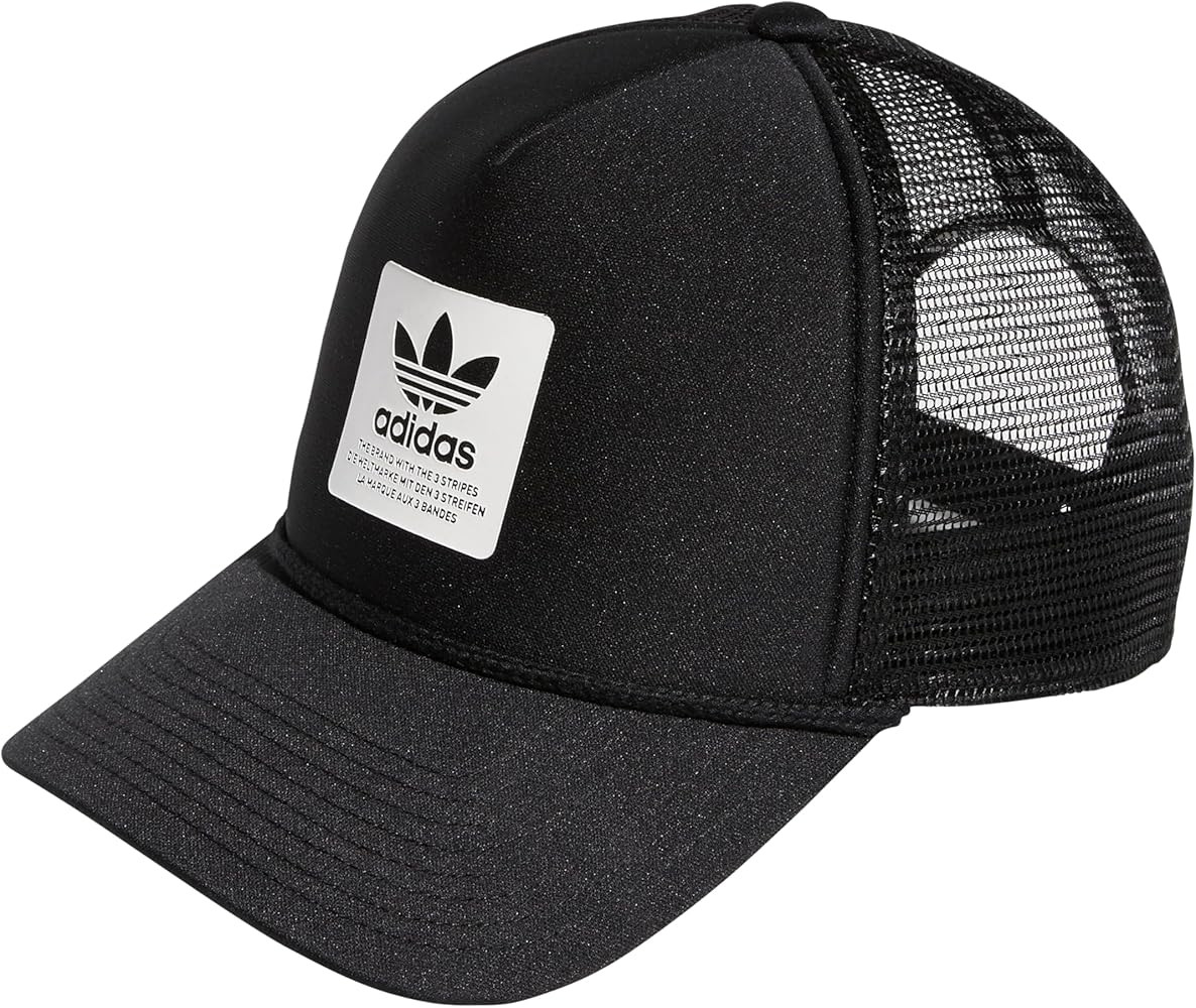 adidas Originals Dispatch Trucker 5-Panel High Crown Mesh-Back Adjustable Strapback Cap | Amazon (US)