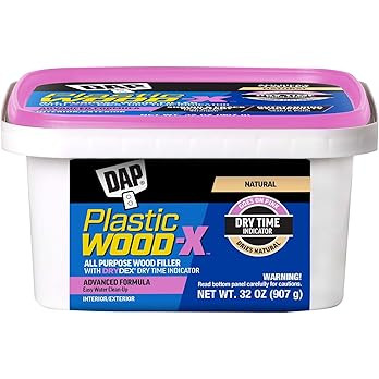 PLASTIC WOOD DAP X with DryDex Wood Filler, Natural, 32 Oz (7079800543) | Amazon (US)