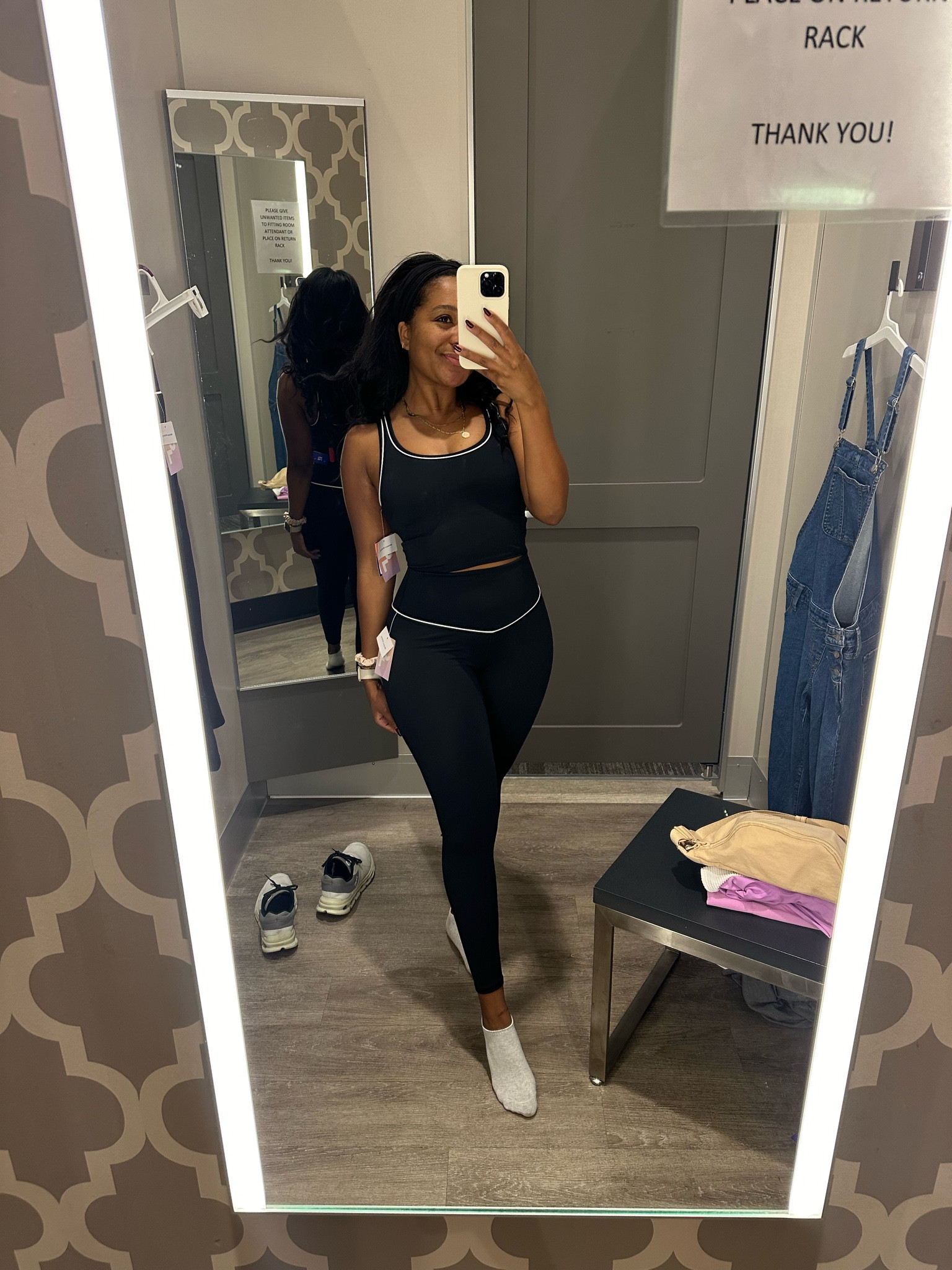 This matching set from Target is ADORABLE! I purchased both the top & leggings in a size small. 

#LTKStyleTip #LTKActive #LTKFitness