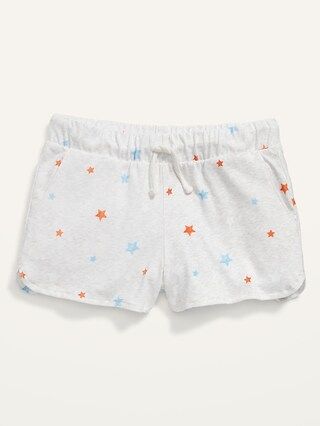 Printed Dolphin-Hem Cheer Shorts for Girls | Old Navy (US)