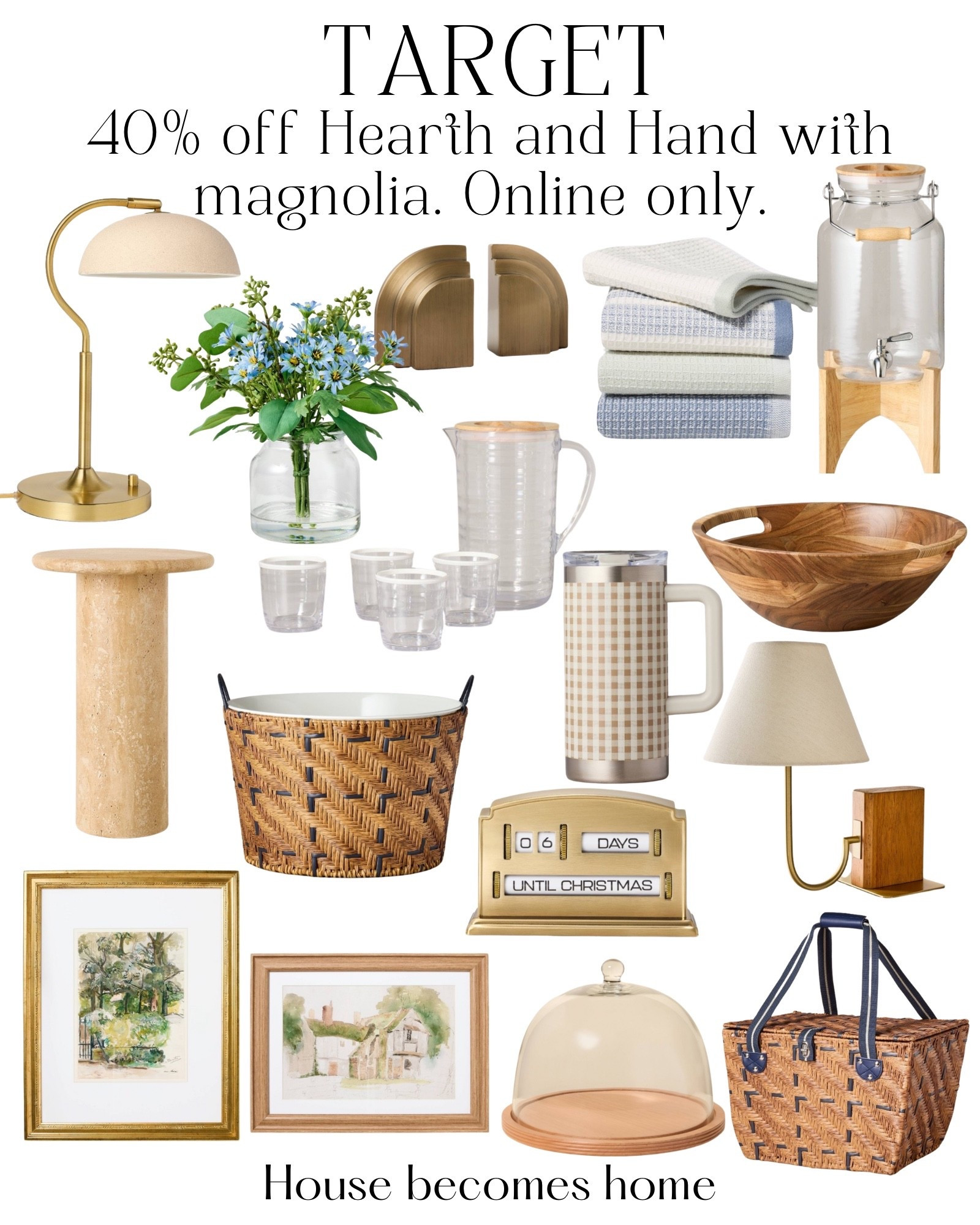 Target sale! 40% off Hearth and Hand with Magnolia! Online only.

#LTKSaleAlert #LTKHome #LTKSeasonal