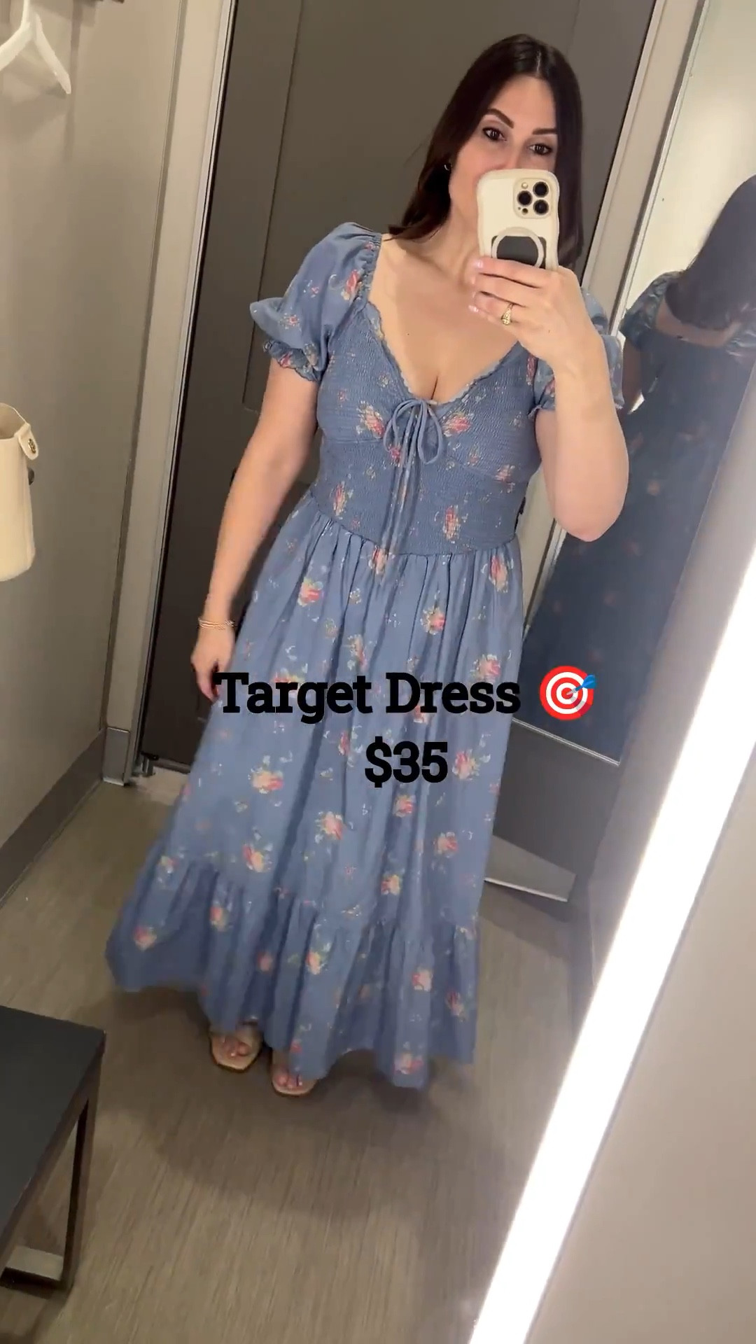 Target spring dress - $35 
I’m wearing a size medium and I’m usually a size 8/10.  This would be perfect for Easter! 

Easter dress, spring dress, target finds, spring outfit, midsize 

#LTKMidsize #LTKootd