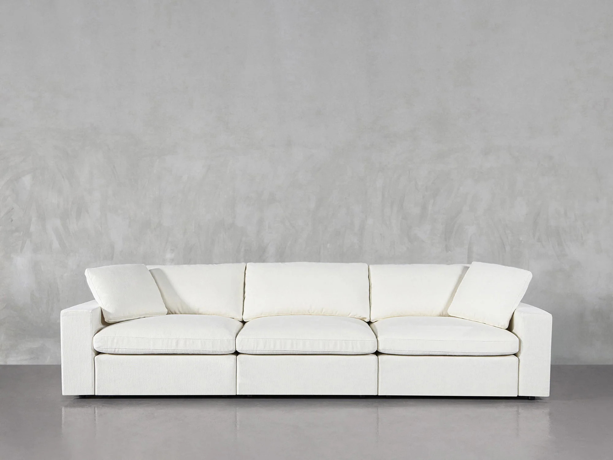 3-Seat Modular Sofa - Natural White / Classic / Standard | 7th Avenue
