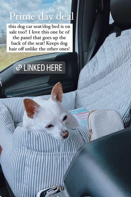 Dog car seat bed!
Amazon prime day deal! 

#LTKFind #LTKxPrimeDay #LTKhome