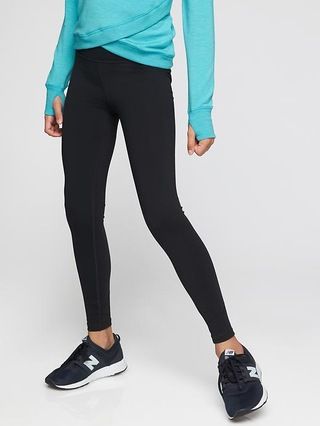 Athleta Girl Chit Chat Tight 2.0 Black Size L/12 | Athleta