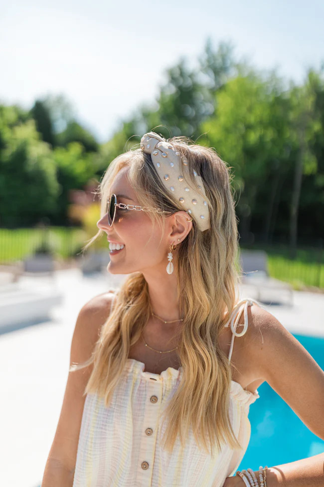 Shell Summer Headband FINAL SALE | Pink Lily