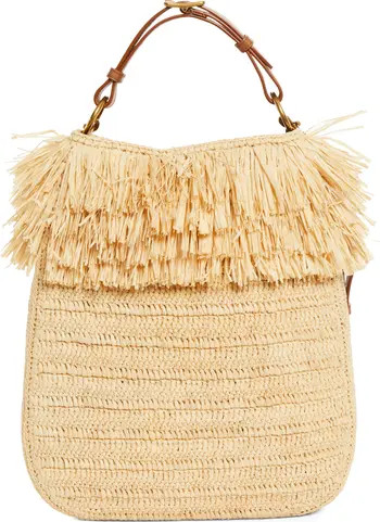 Roady Fringed Raffia Shoulder Bag11324121 | Nordstrom