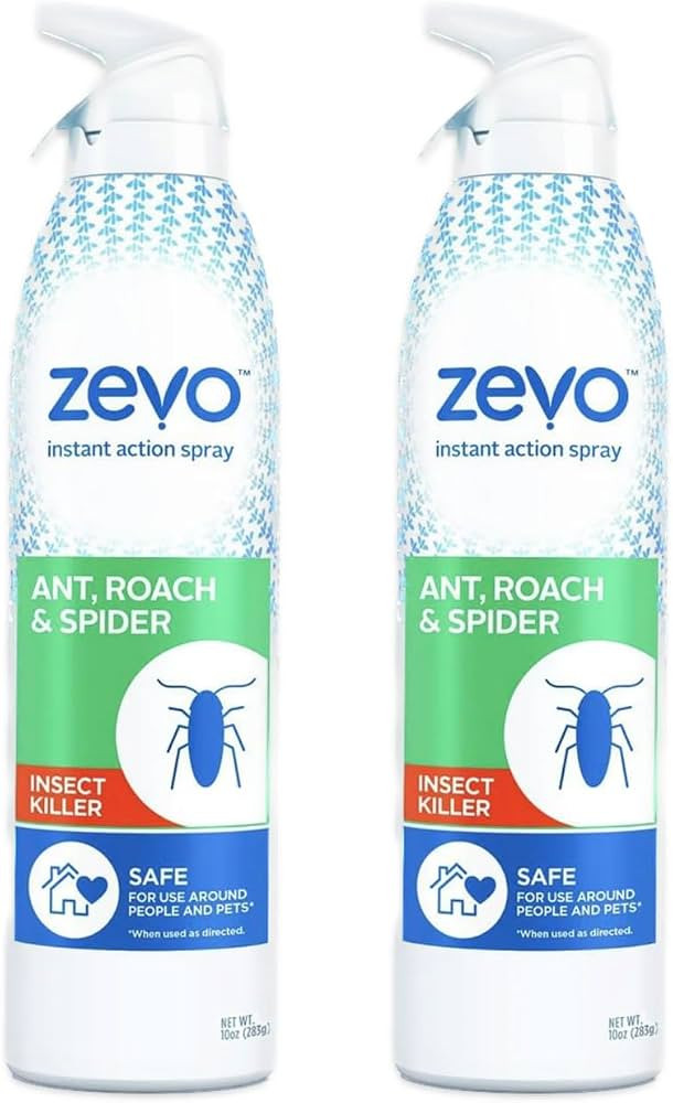 Zevo Roach Killer Ant, Roach, Spider Insect Spray (10 oz) | Indoor Outdoor Use | Instant Action |... | Amazon (US)
