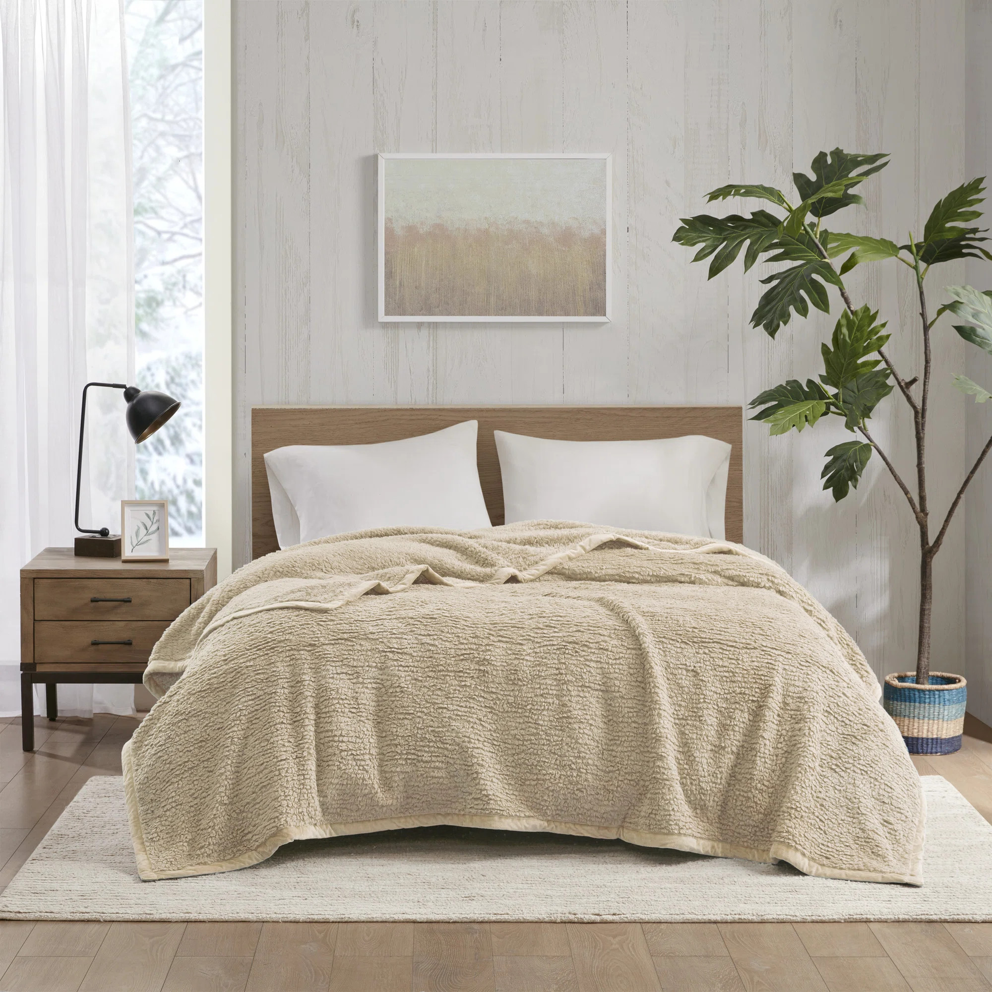 Burlington Berber Cozy Soft Blanket | Wayfair North America