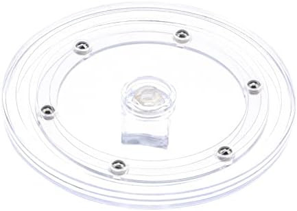 Kepfire Acrylic Lazy Susan Turntable 12 inch Clear Organizer Bearing Revolving Display Base Kitch... | Amazon (US)