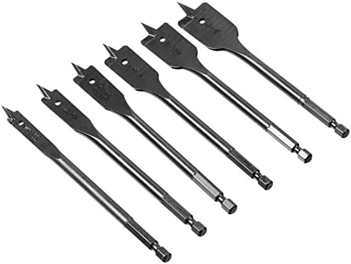 Amazon Brand - Denali 6-Piece Spade Bit Set, 3/8-Inch to 1-Inch | Amazon (US)