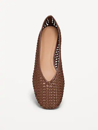 Lattice Ballet Flats | Old Navy (US)