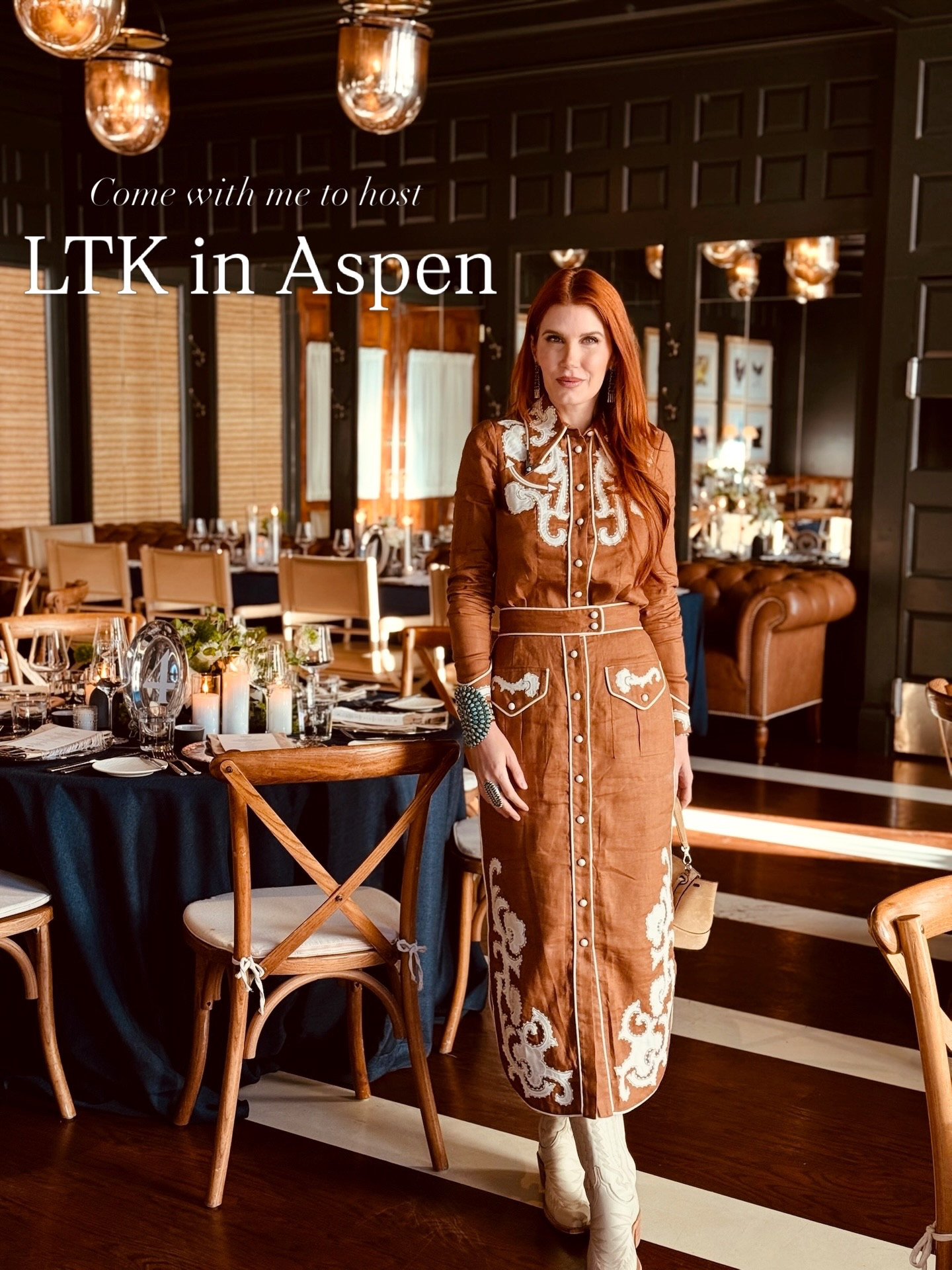 Come with me to host LTK in Aspen ✨