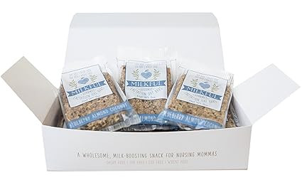 MILKFUL Lactation Bars, wholesome & delicious snack to support breast milk supply. 6 Bars. (Dairy... | Amazon (US)
