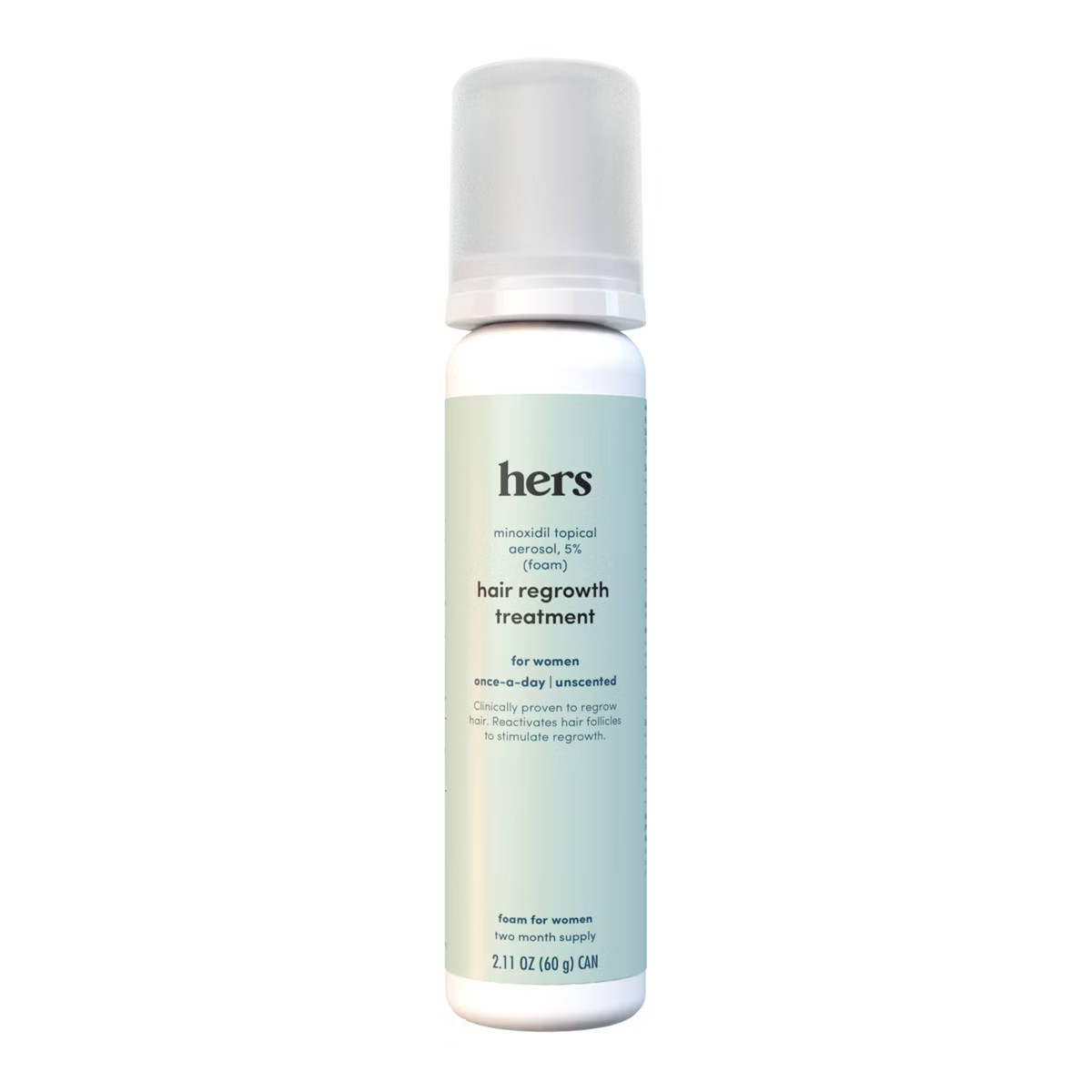 hers Hair Regrowth Foam Treatment 5% Minoxidil - 2.11oz | Target