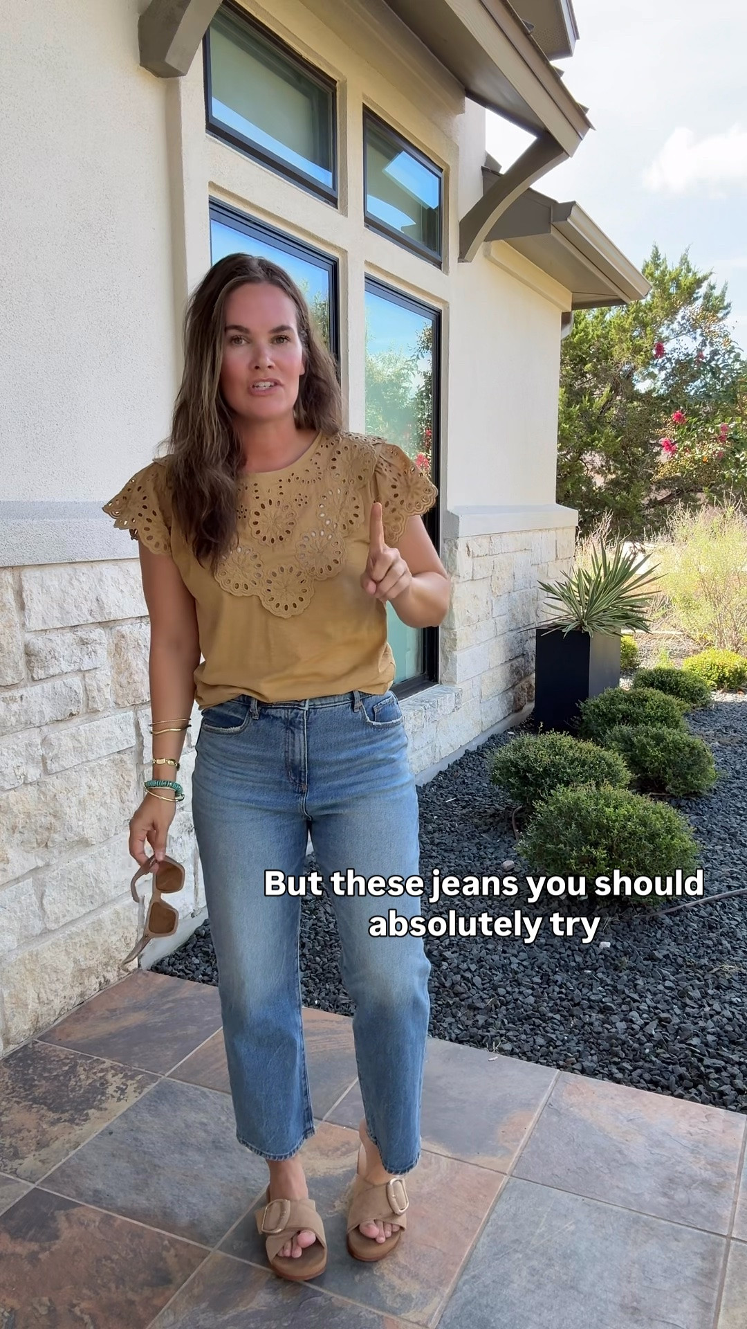My ootd for church- jeans are 50% off sandals on sale for $19 had to link similar tops. True sizing in the jeans and they come in lengths #loft #jeans #falloutfit #fallfashion #ootd

#LTKSaleAlert #LTKootd #LTKgrwm