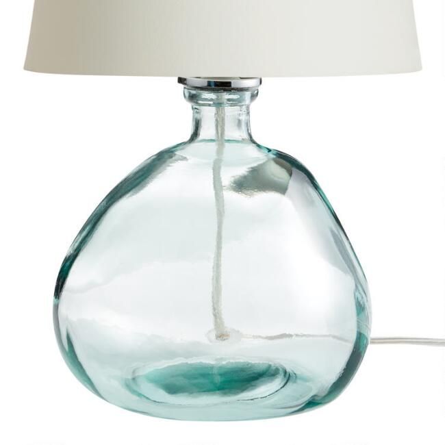 Emilia Recycled Glass Table Lamp | World Market