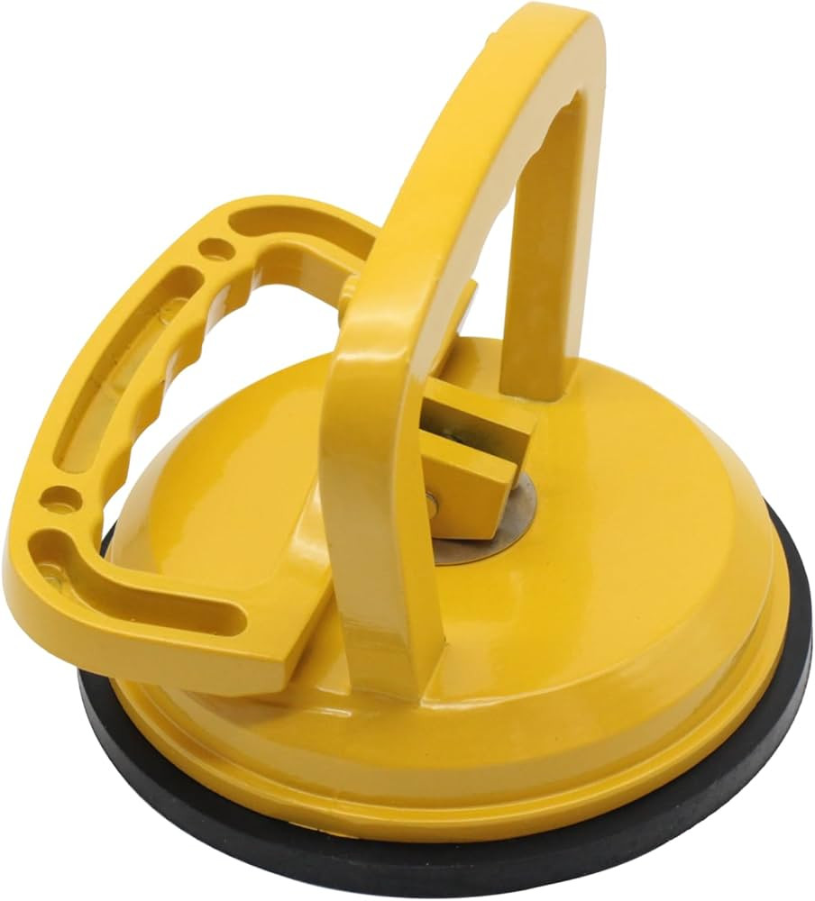 Suction Cup - Yellow Aluminum Alloy with High-Grip Natural Rubber: The Versatile Heavy-Duty Tool ... | Amazon (US)