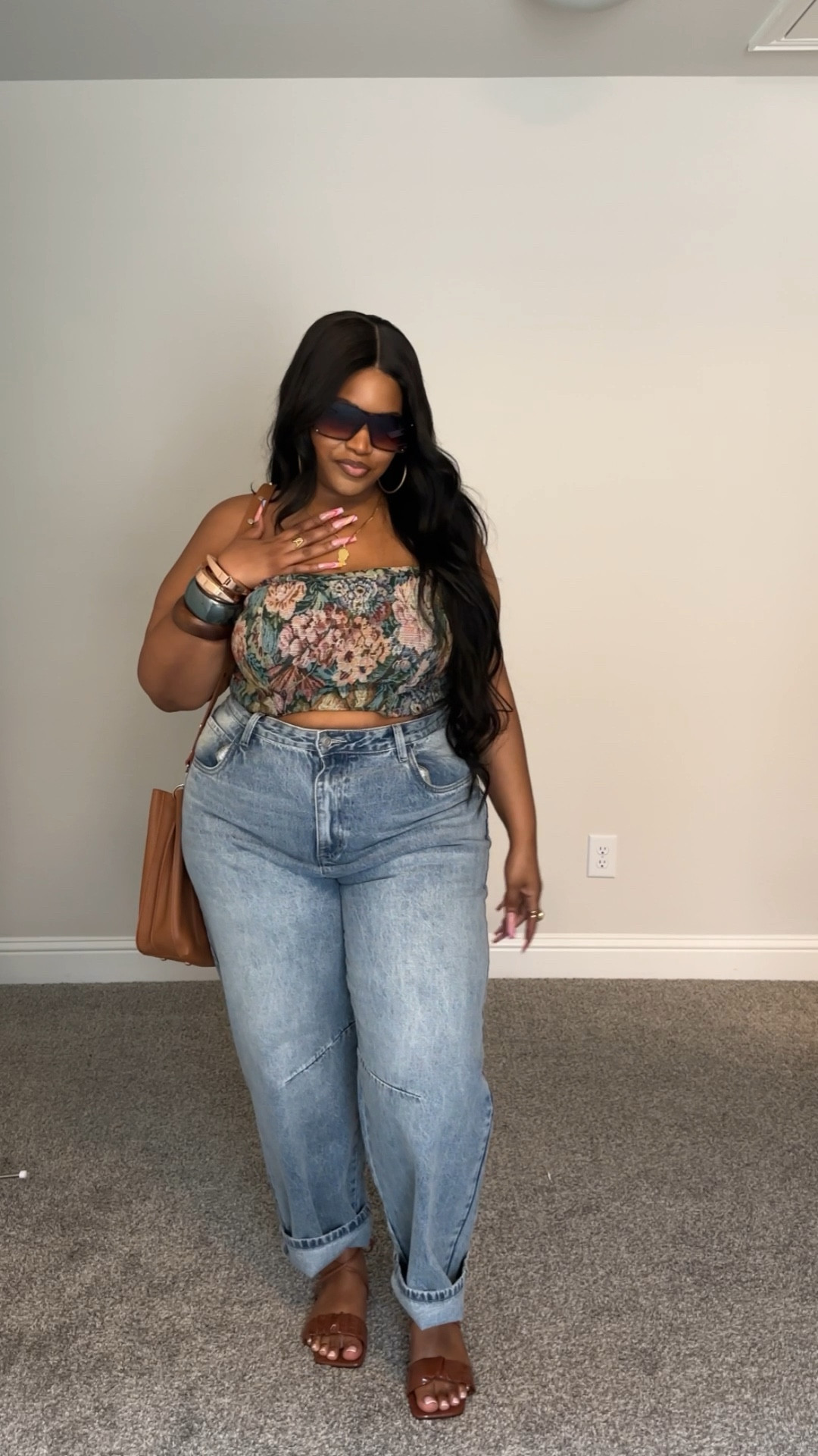top + jeans @fashionnova - deets on IG

#LTKPlusSize #LTKStyleTip #LTKFindsUnder50