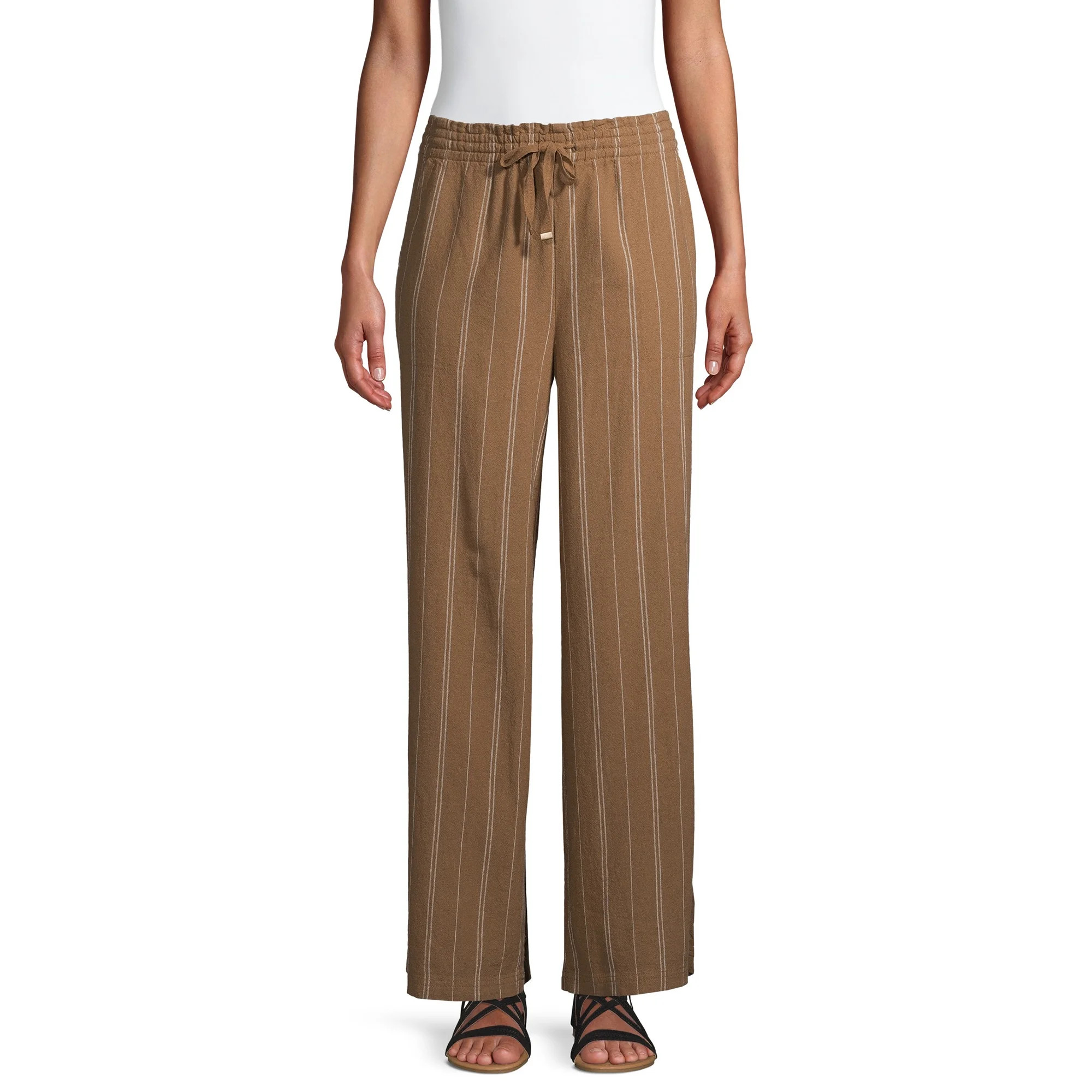 Time and Tru Linen Pant | Walmart (US)