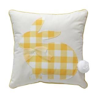 Yellow Gingham Bunny Pillow by Ashland® | Michaels Stores