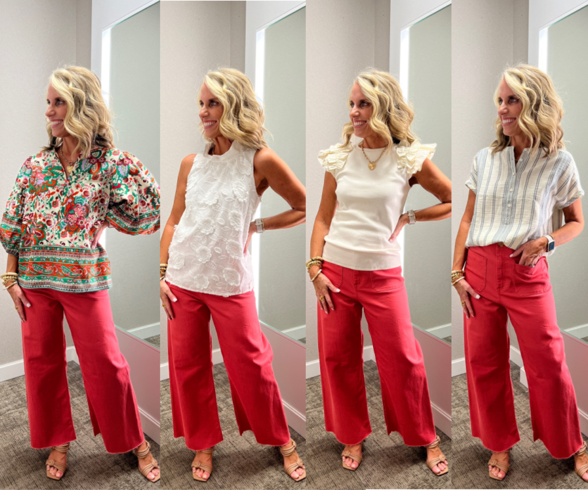 The pants are ON SALE and so cute!!!!
Size up 
Orig $78
Now $27
Dillard’s finds 

#LTKOver40 #LTKStyleTip #LTKFindsUnder50