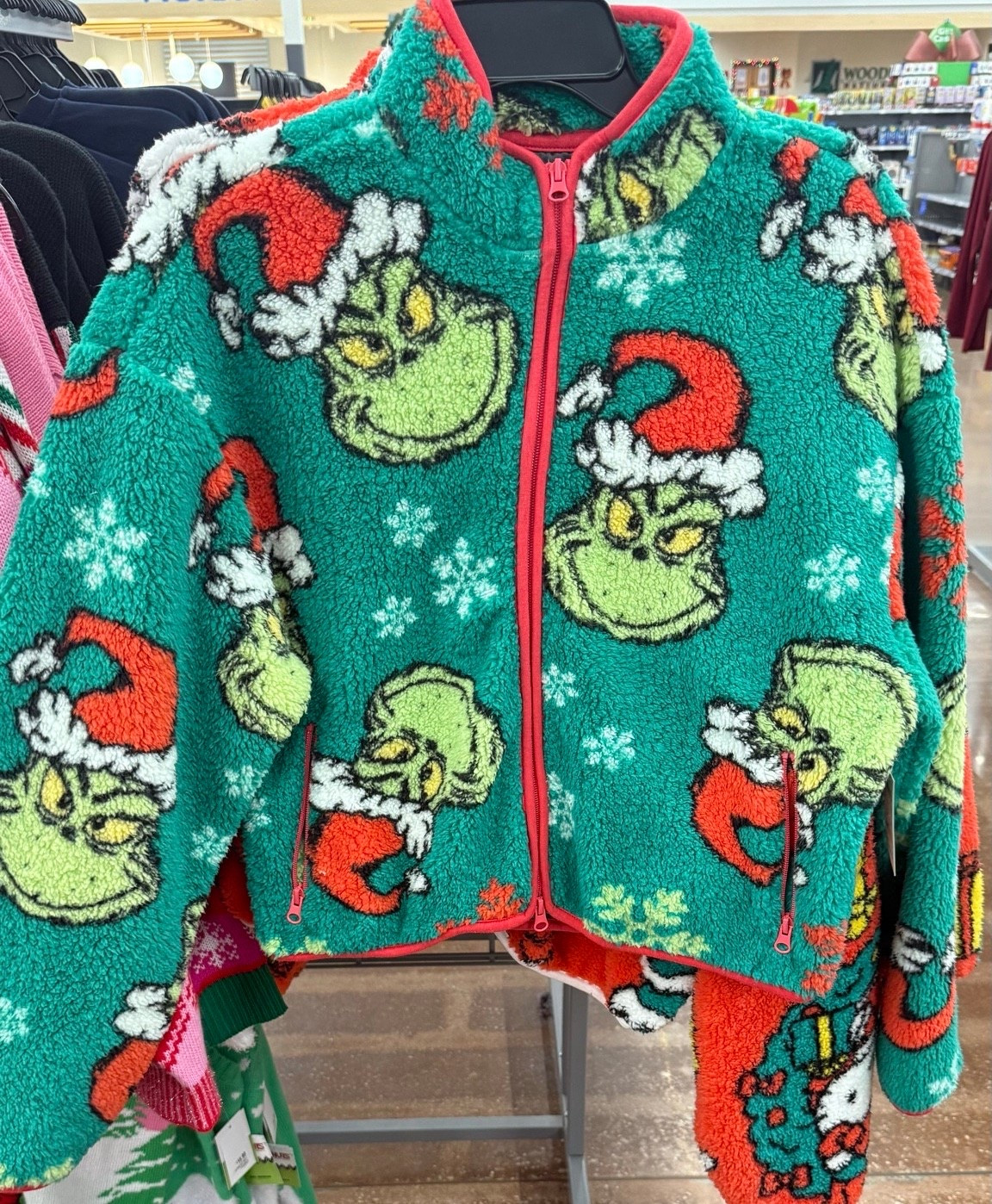 The Grinch Christmas Print Woobie Fleece Jacket (XXS–XXL)

This Grinch fleece jacket is the perfect cozy layer for winter. With a soft woobie fleece feel and festive Grinch print, it’s ideal for cold weather, holiday errands, Christmas events, and lounging in festive comfort.

#LTKMidsize #LTKPlusSize #LTKHoliday