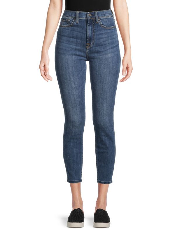 Gwenevere High-Waist Ankle Jeans | Saks Fifth Avenue OFF 5TH