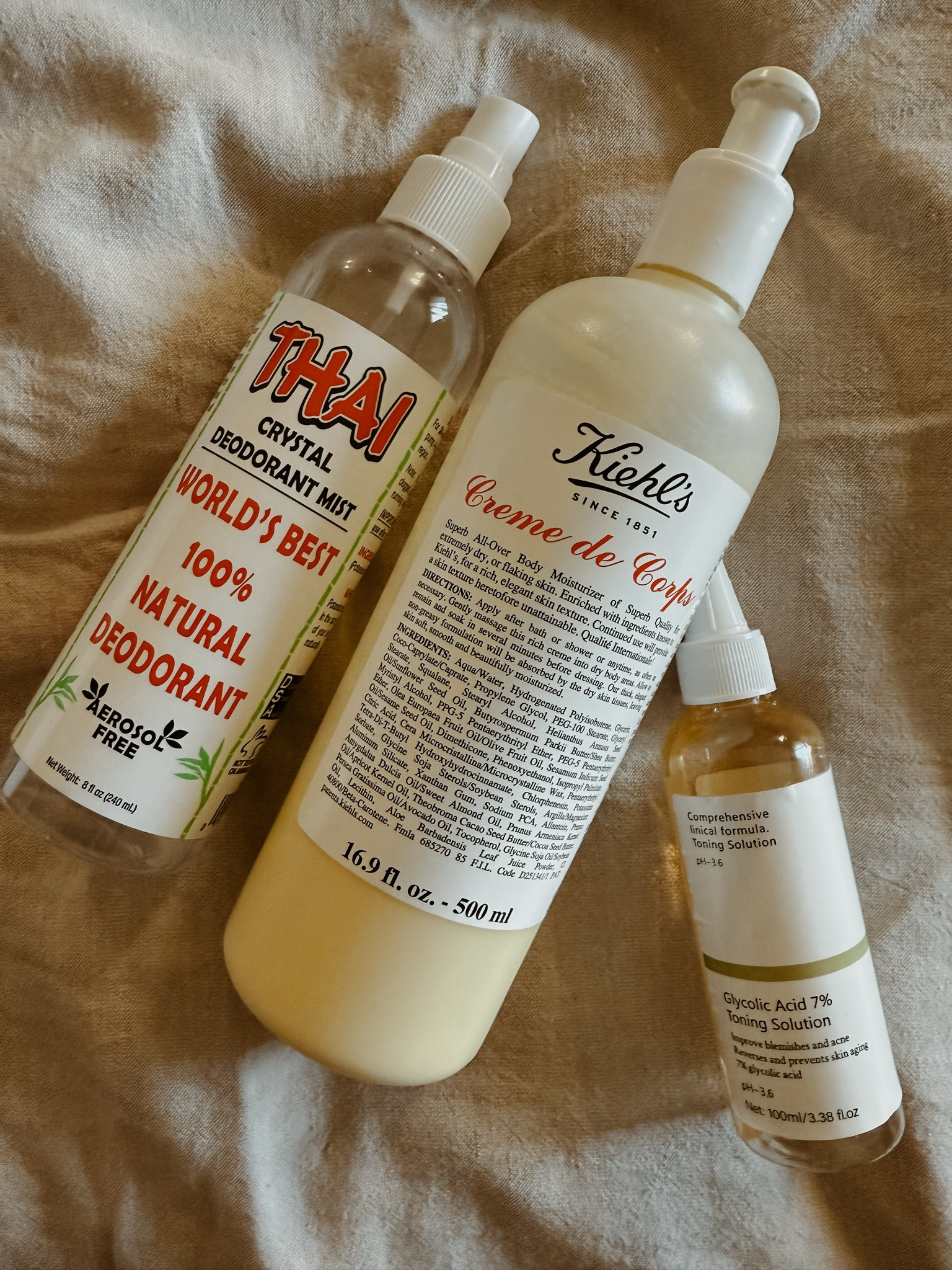 non-scented skincare while baby girl is little!