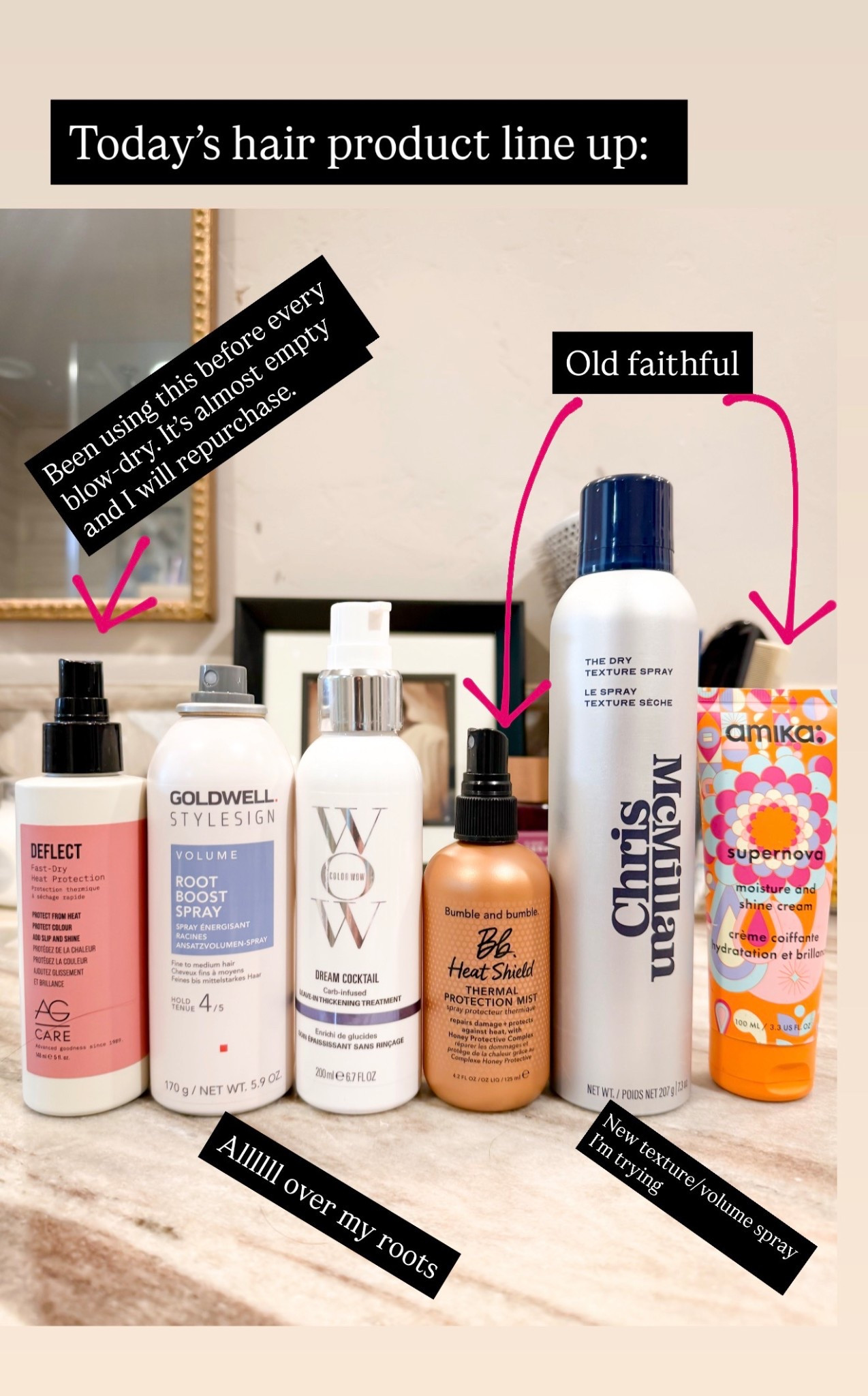 Hair products in my current rotation. 




Stylist favorites, hair product I love, Volumizing hair products, stylist favorites 

#LTKBeauty #LTKOver40 #LTKselfcare