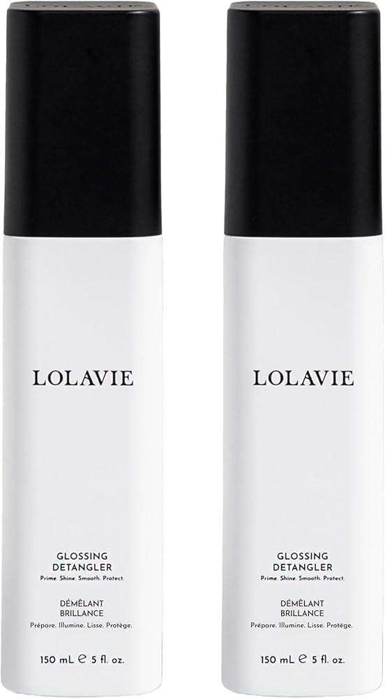 LolaVie Glossing Detangler - 5 oz, 2 Pack - Delivers 15x Softer, Smoother Hair & 99% Reduction in... | Amazon (US)