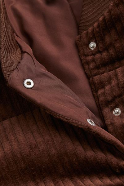 Corduroy Bomber Jacket | H&M (US + CA)