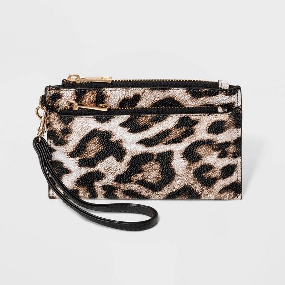 Women's Double Zip Pouch Clutch - A New Day™ | Target