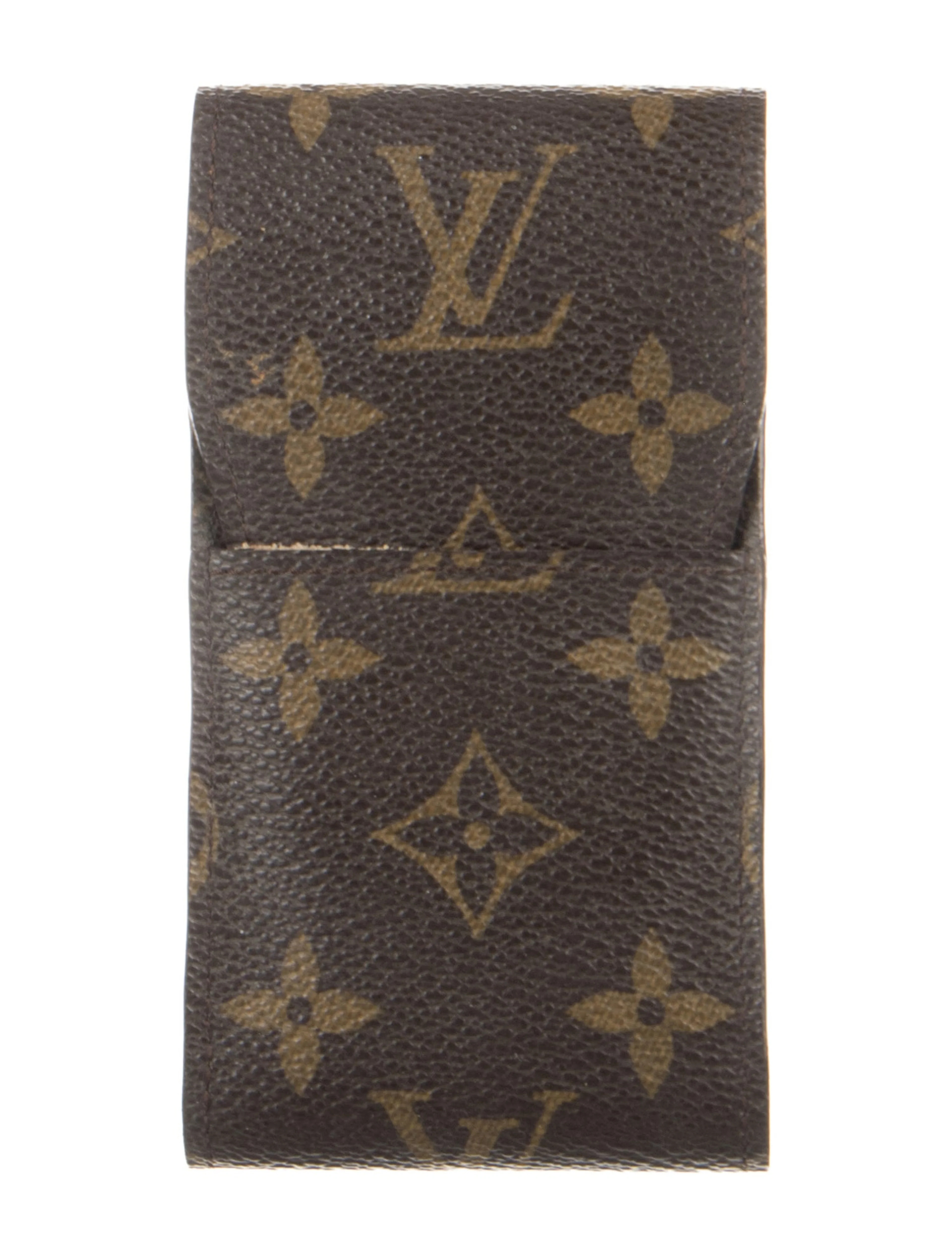 LV Monogram Cigarette Case | The RealReal