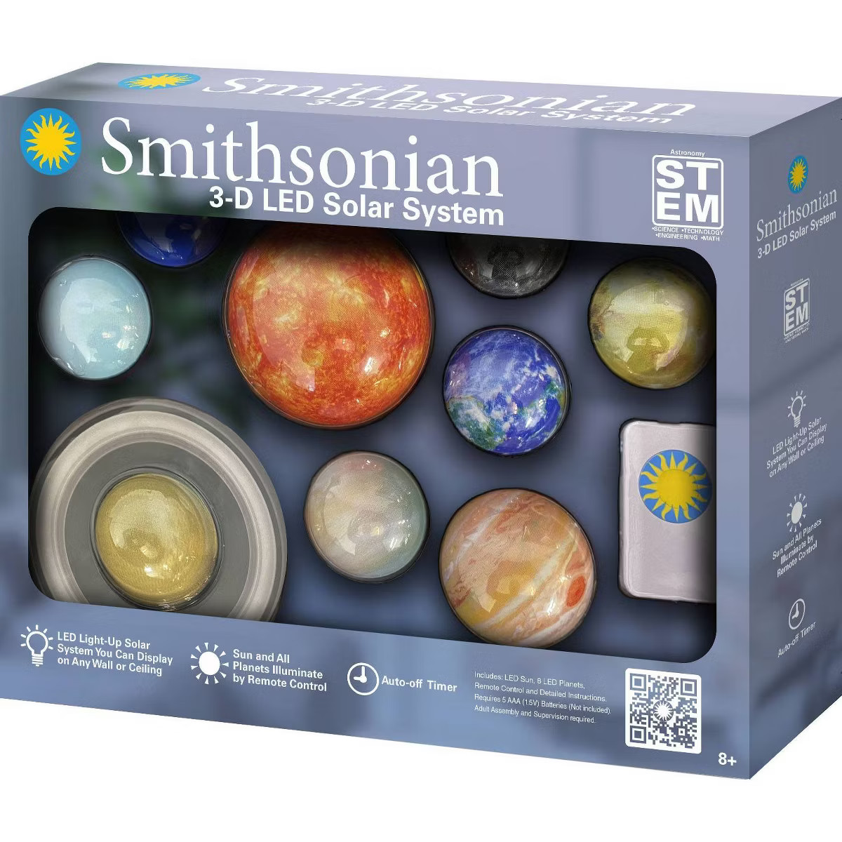Smithsonian 3-D LED Solar System: Science Kit, Instruction Guide, Astronomy Education for 3rd Gra... | Target