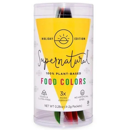 Red & Green Natural Food Coloring By Supernatural, Gluten-Free, Vegan, No Artificial Dyes For Health | Walmart (US)