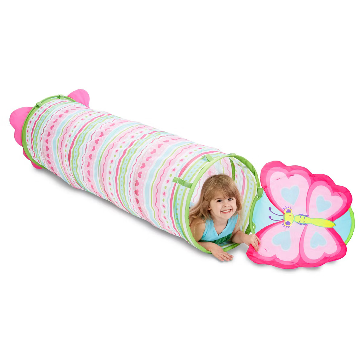 Melissa & Doug Sunny Patch Cutie Pie Butterfly Crawl-Through Tunnel (almost 5 feet long) | Target