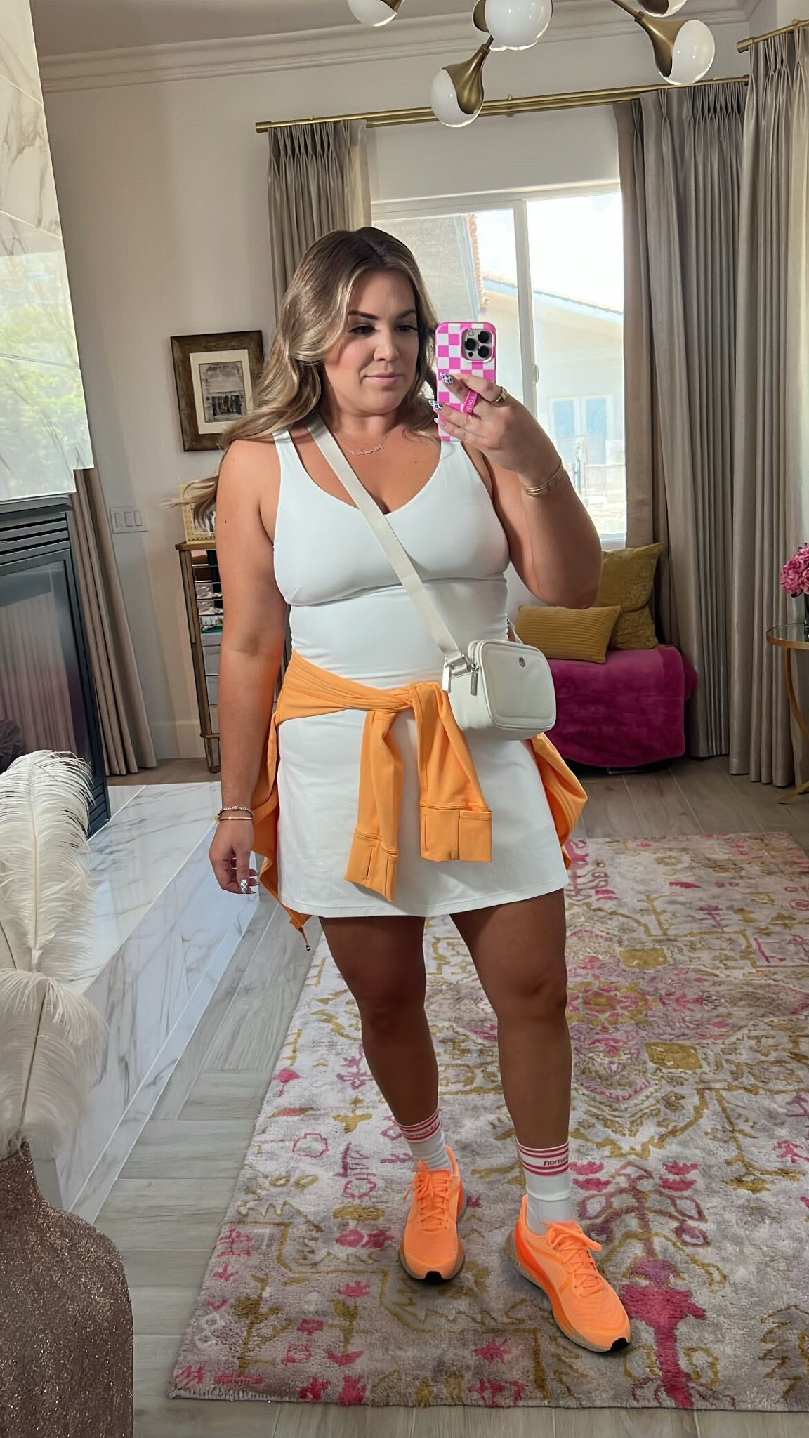 curvy and super cute lululemon outfit for summer ☀️ i’m wearing the dress in size 14 and the shoes are 8.5! 

#LTKcurves #LTKSeasonal #LTKFind