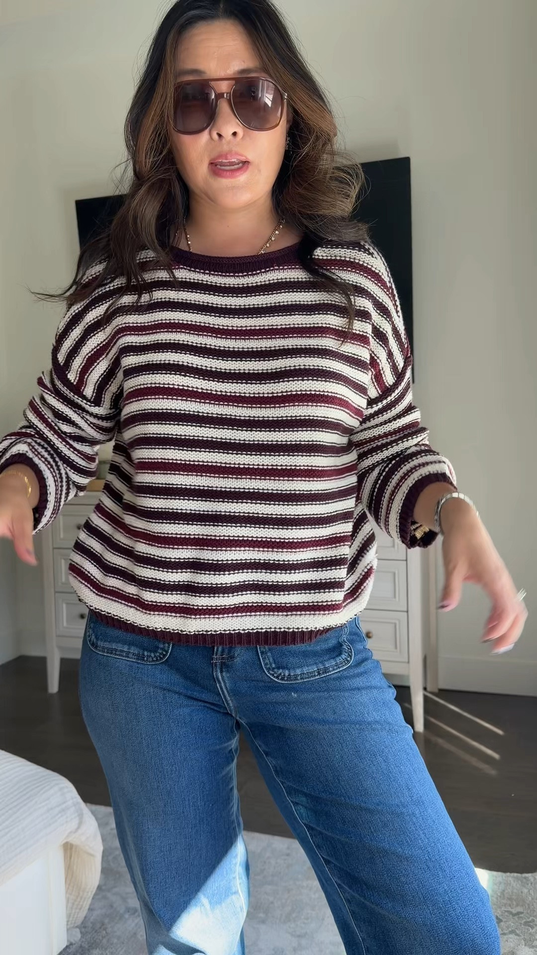 Kohl’s Outfit 
Sweater: Medium
Jeans: 8